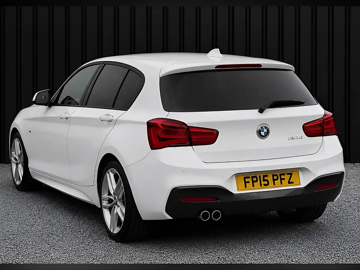 Used 2015 BMW 1 Series M Sport White - Interior and Exterior details 2