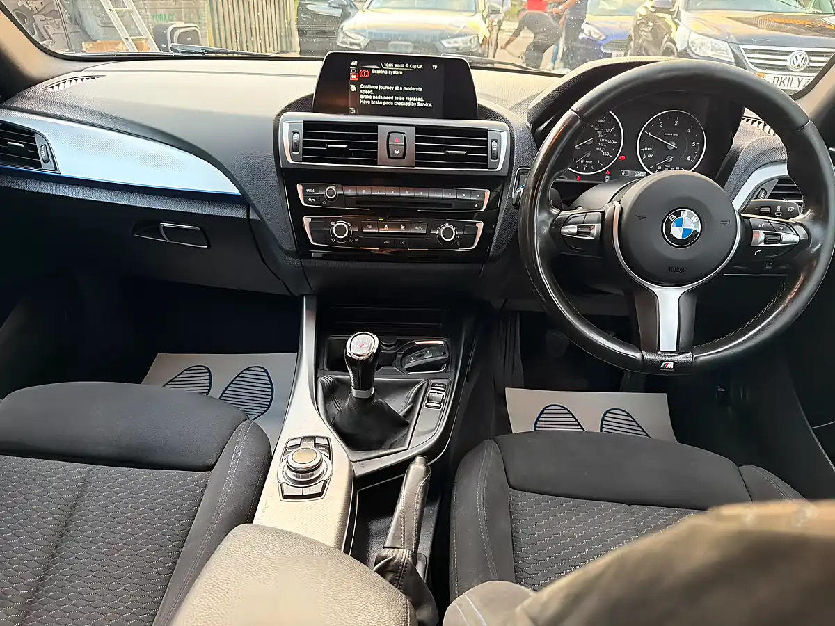 Used 2015 BMW 1 Series M Sport White - Interior and Exterior details 14