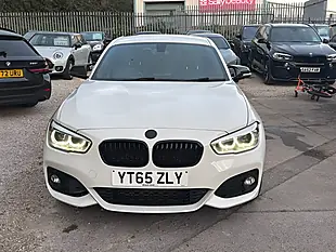 Used 2015 BMW 1 Series M Sport White - Interior and Exterior details 2