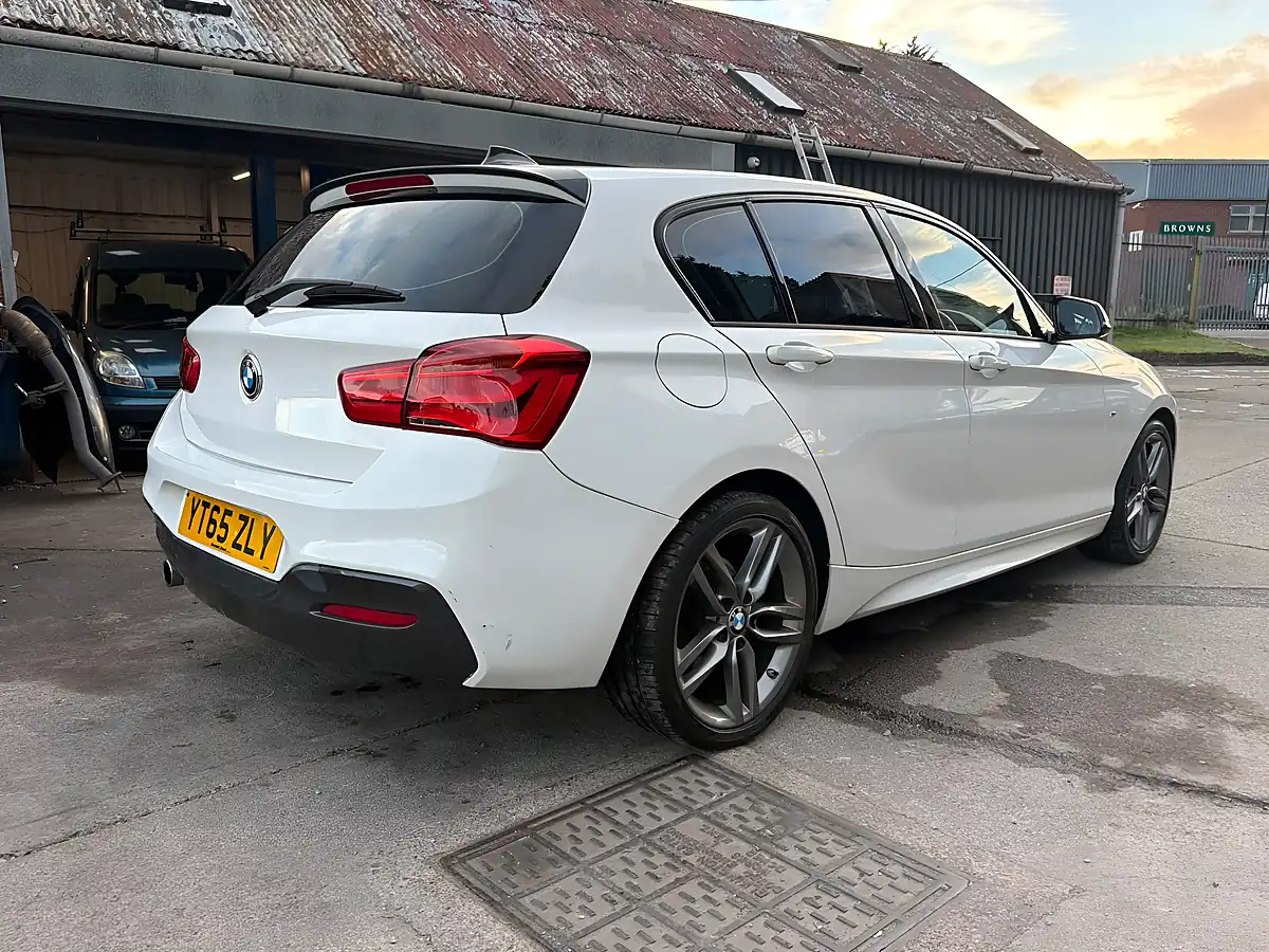 Used 2015 BMW 1 Series M Sport White - Interior and Exterior details 7