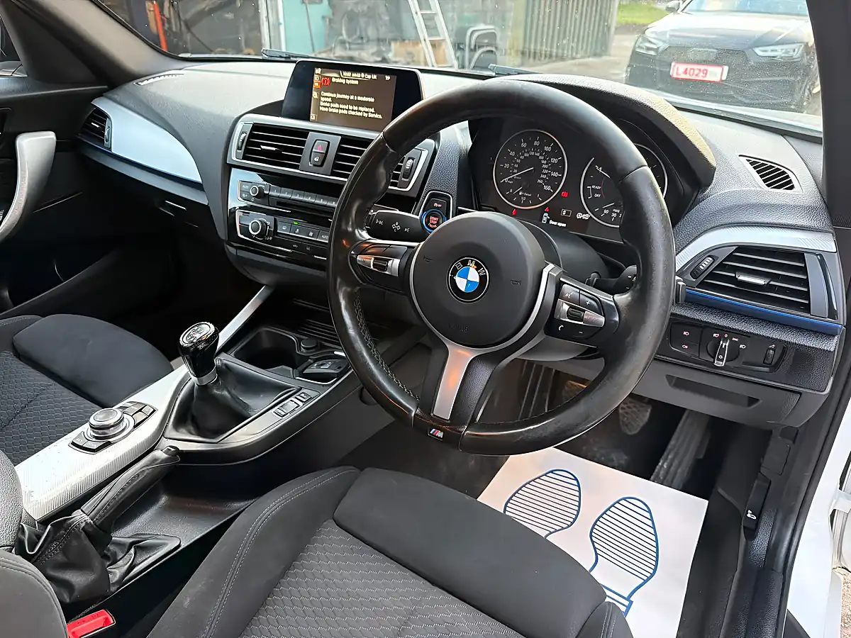 Used 2015 BMW 1 Series M Sport White - Interior and Exterior details 9