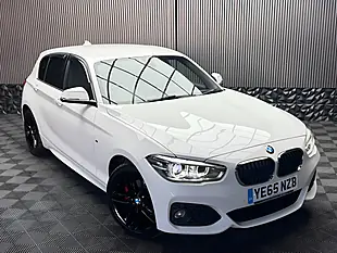 Used 2015 BMW 1 Series M Sport White - Interior and Exterior details 5