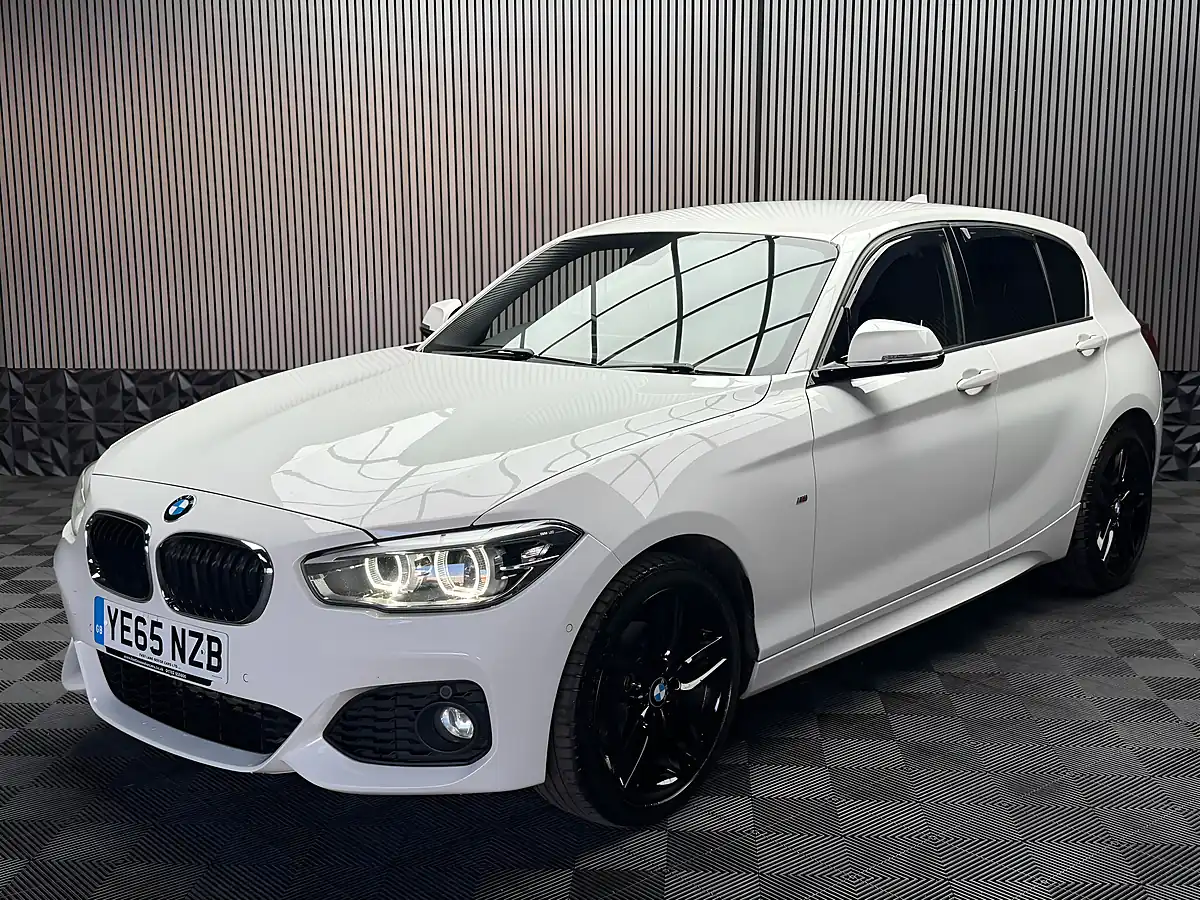 Used 2015 BMW 1 Series M Sport White - Interior and Exterior details 9