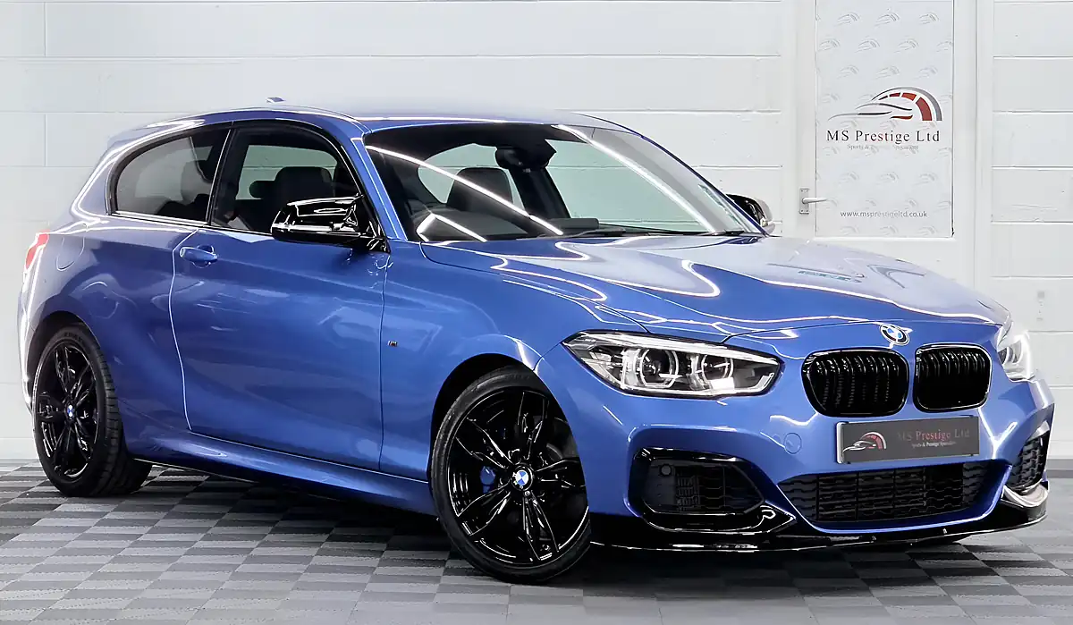 Used 2015 BMW 1 Series M135i Estoril Blue - Interior and Exterior details 2