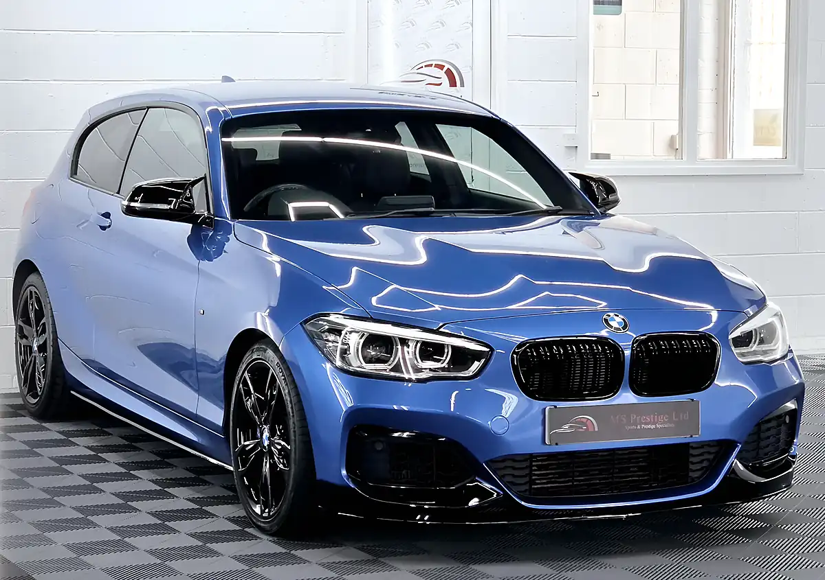 Used 2015 BMW 1 Series M135i Estoril Blue - Interior and Exterior details 4