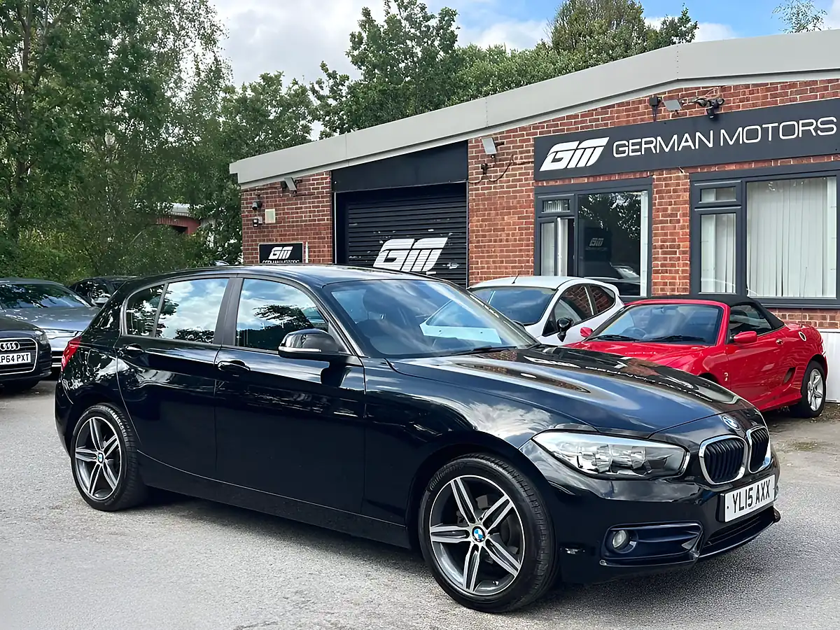 Used 2015 BMW 1 Series Sport Black - Front View