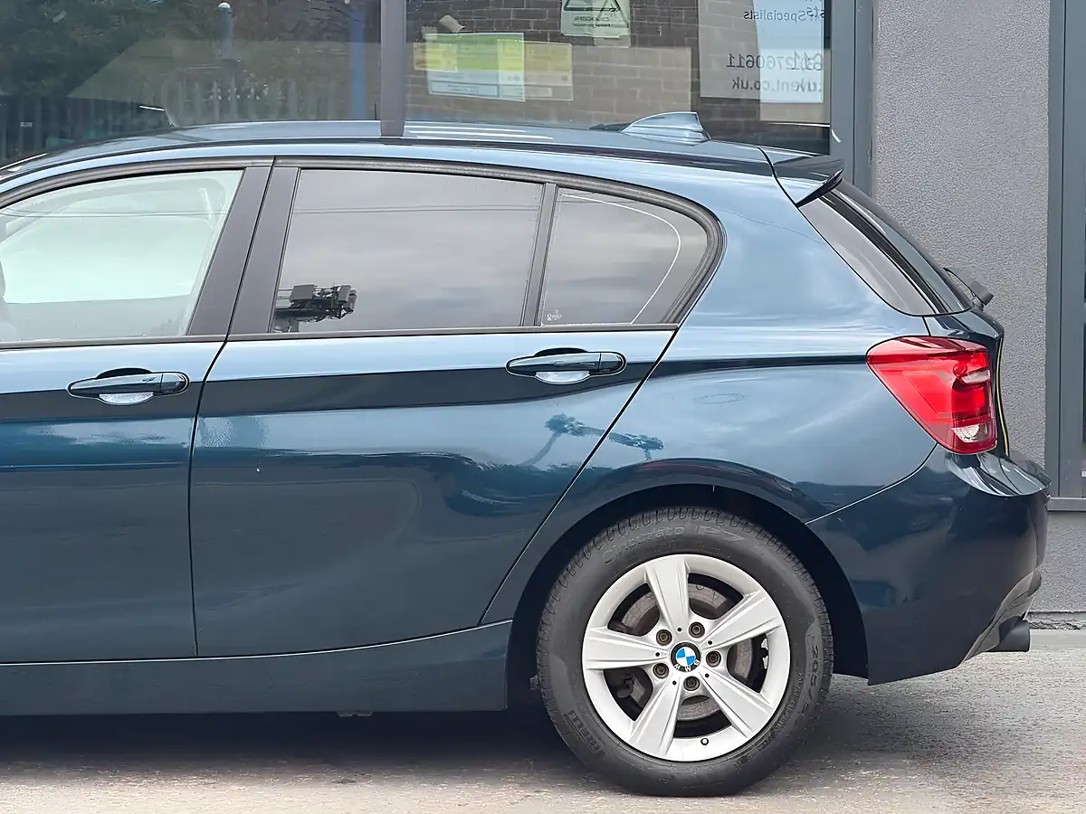 Used 2015 BMW 1 Series Sport Blue - Interior and Exterior details 11