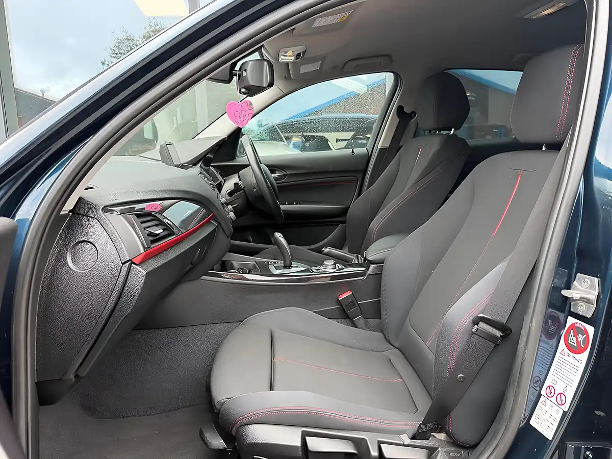 Used 2015 BMW 1 Series Sport Blue - Interior and Exterior details 4
