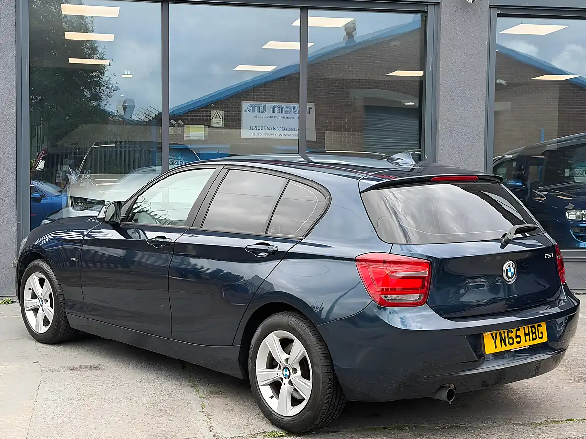Used 2015 BMW 1 Series Sport Blue - Interior and Exterior details 6