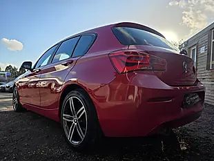 Used 2015 BMW 1 Series Sport Crimson Red - Interior and Exterior details 3