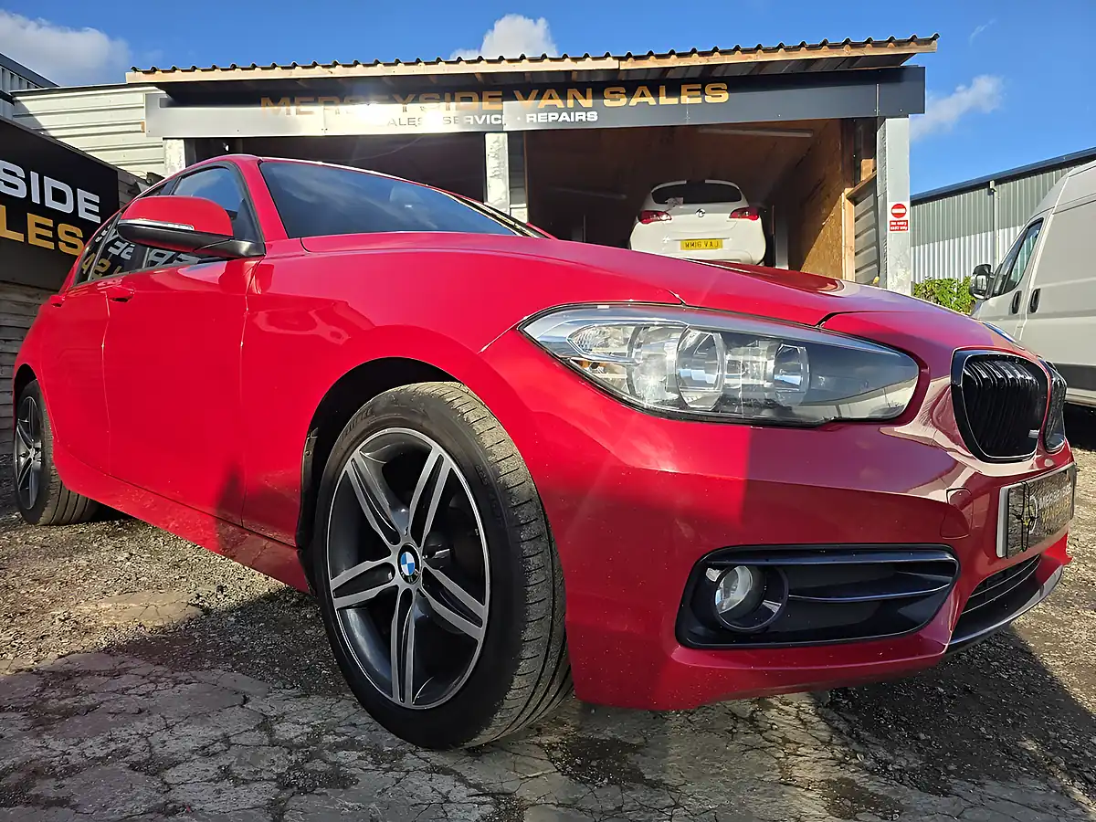 Used 2015 BMW 1 Series Sport Crimson Red - Interior and Exterior details 6