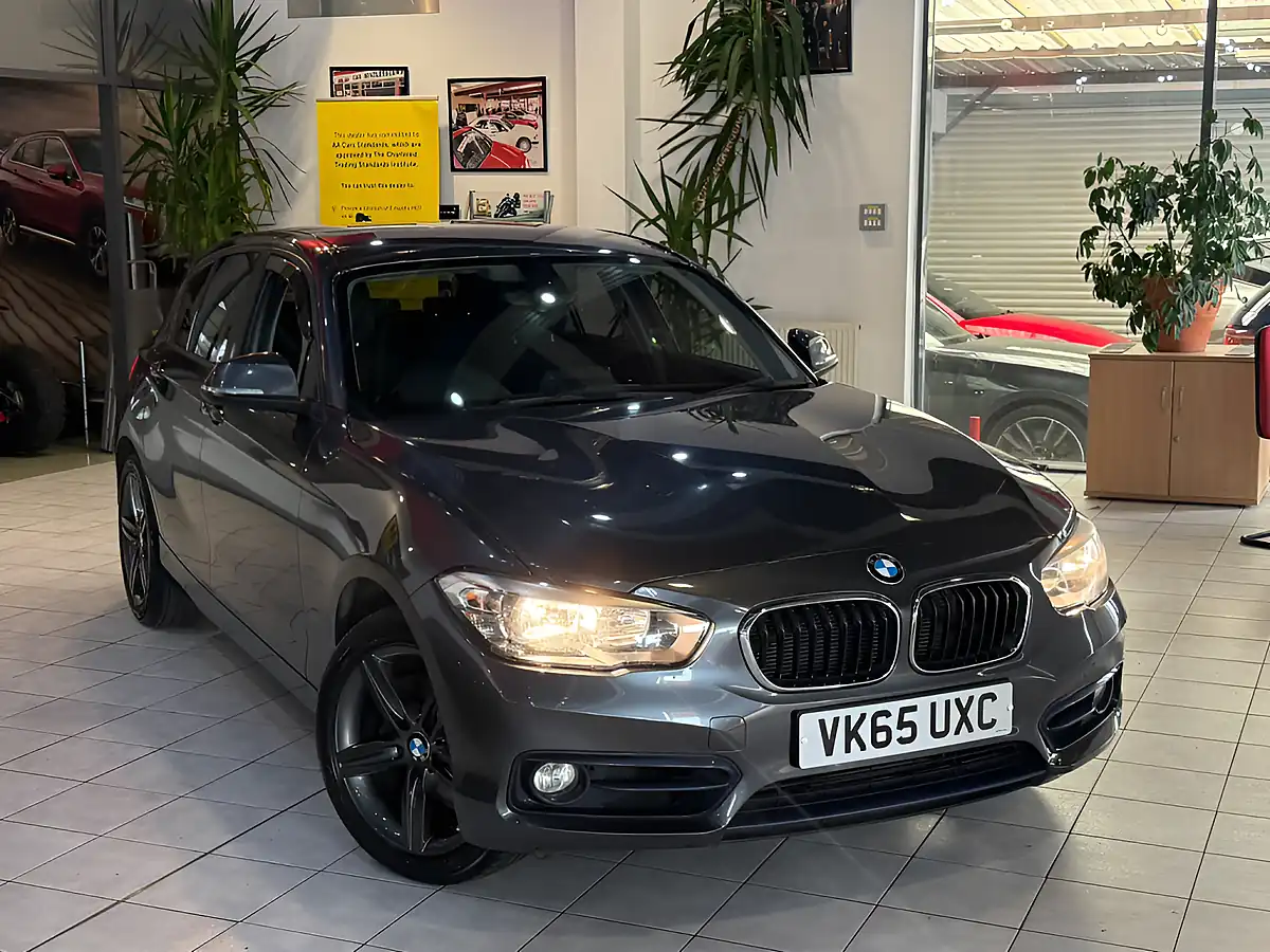 Used 2015 BMW 1 Series Sport Grey - Front View