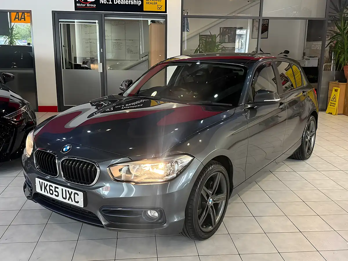 Used 2015 BMW 1 Series Sport Grey - Interior and Exterior details 5