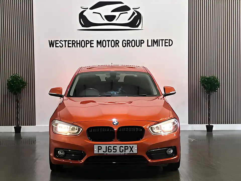Used 2015 BMW 1 Series Sport Orange - Interior and Exterior details 10