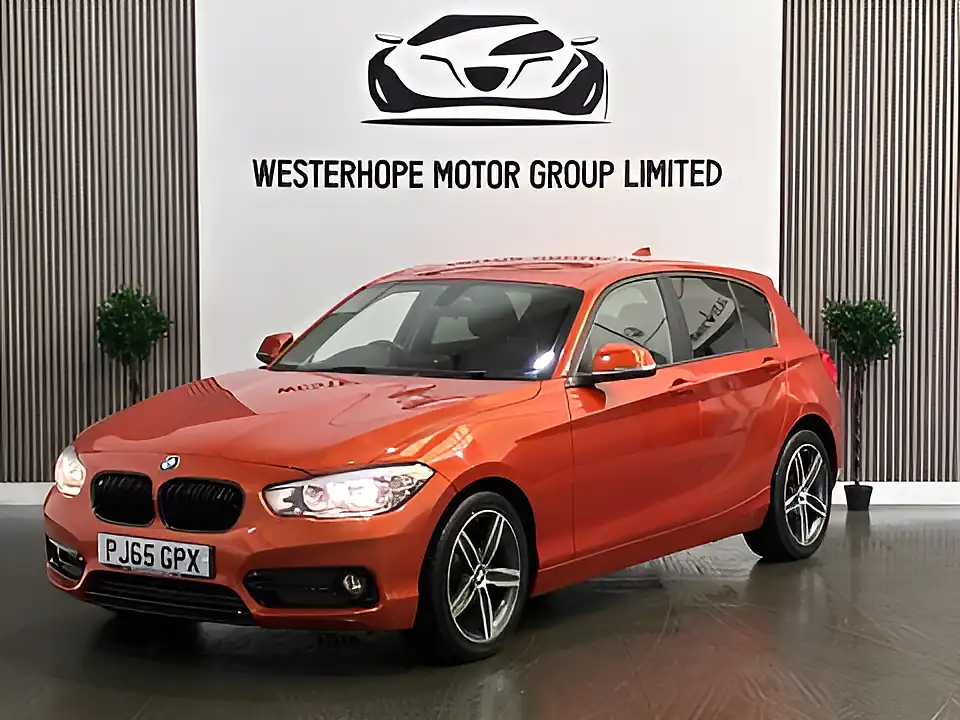 Used 2015 BMW 1 Series Sport Orange - Interior and Exterior details 11