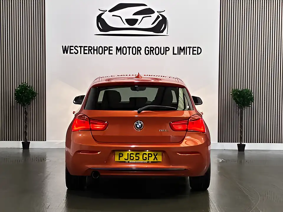 Used 2015 BMW 1 Series Sport Orange - Interior and Exterior details 12