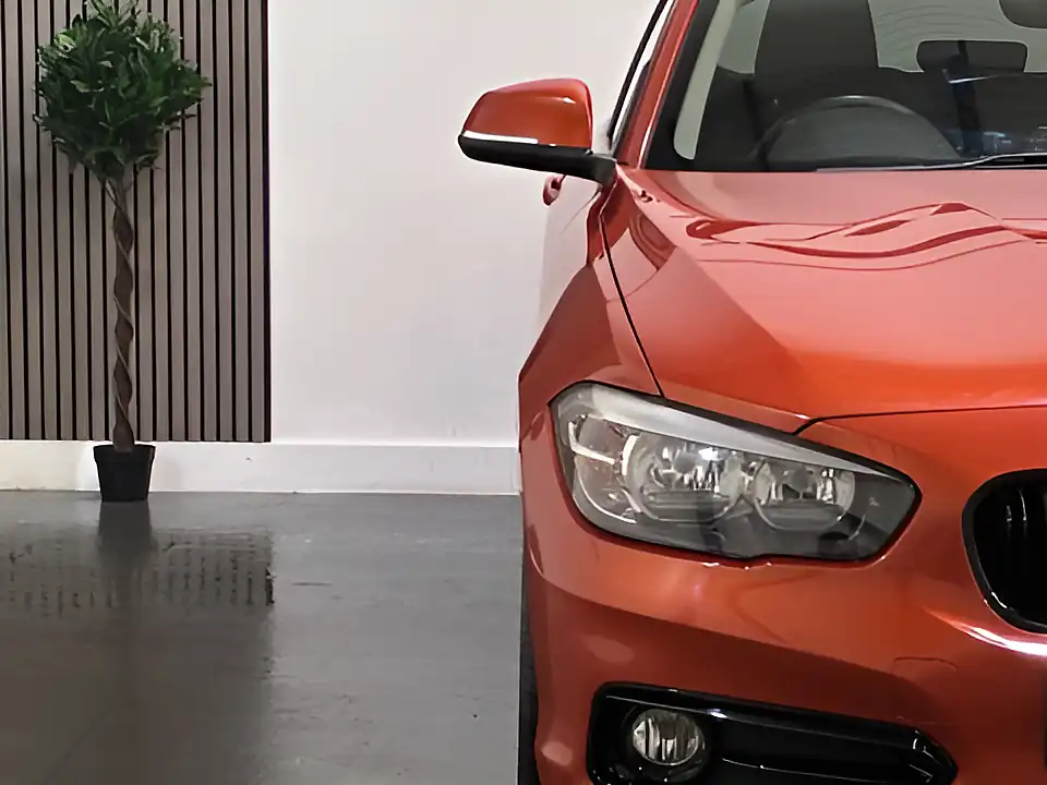 Used 2015 BMW 1 Series Sport Orange - Interior and Exterior details 17