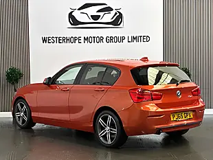 Used 2015 BMW 1 Series Sport Orange - Interior and Exterior details 2