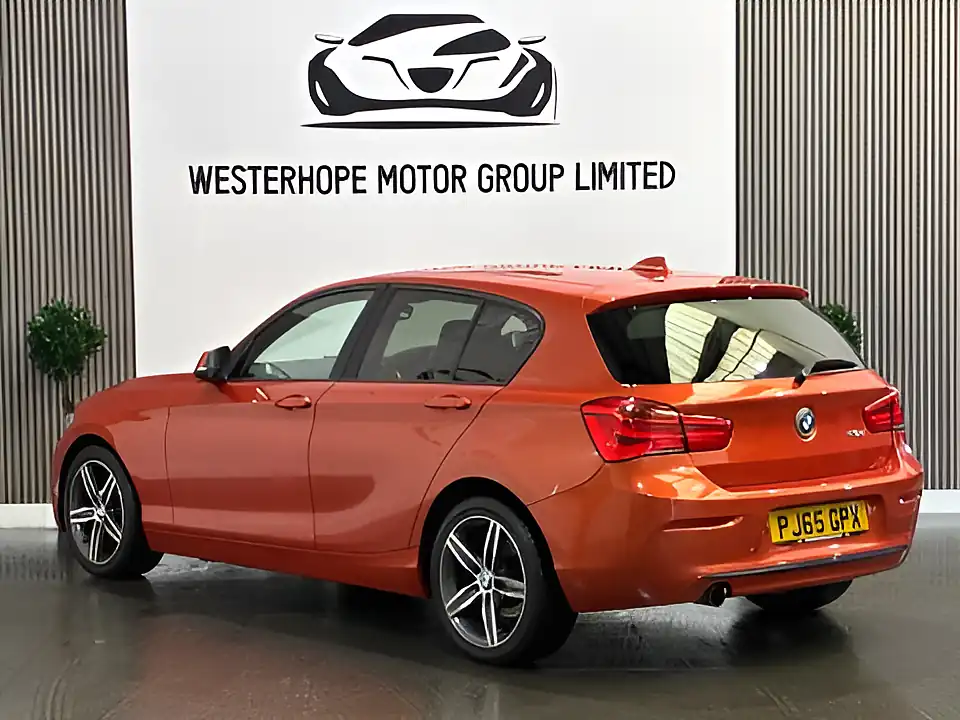 Used 2015 BMW 1 Series Sport Orange - Interior and Exterior details 2