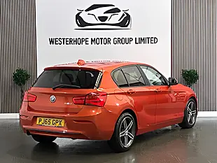 Used 2015 BMW 1 Series Sport Orange - Interior and Exterior details 4
