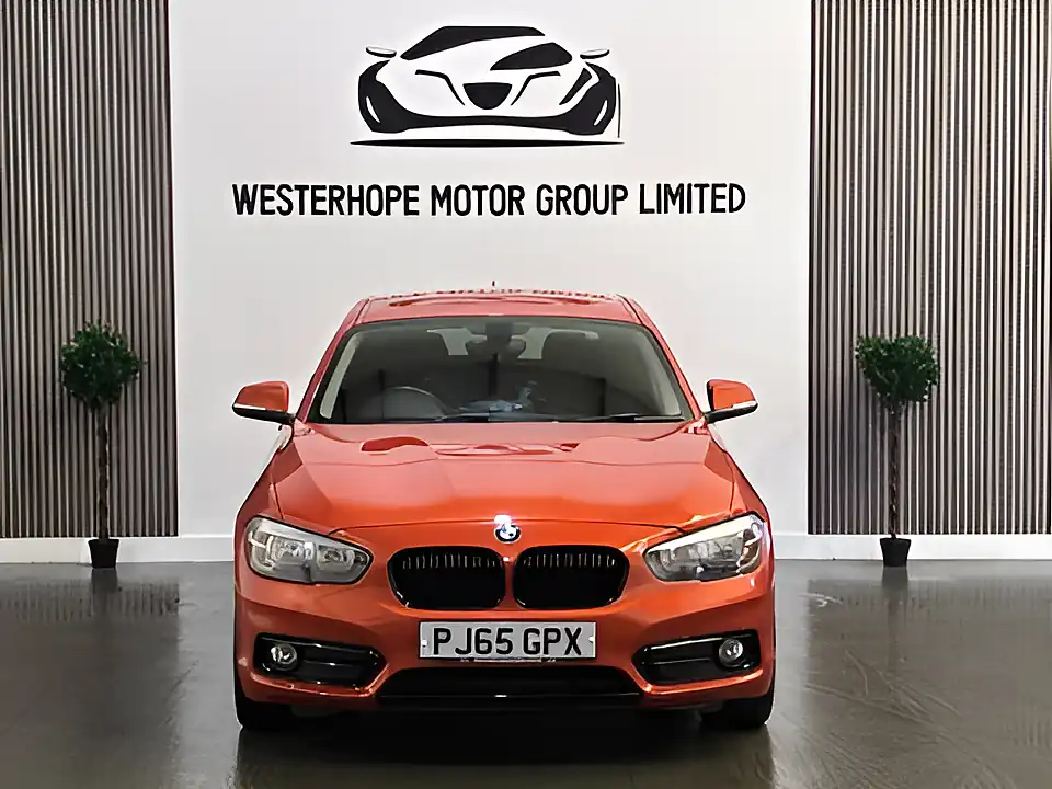 Used 2015 BMW 1 Series Sport Orange - Interior and Exterior details 7
