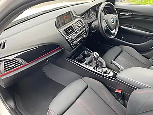 Used 2015 BMW 1 Series Sport White - Interior and Exterior details 4