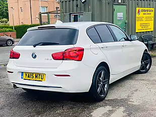 Used 2015 BMW 1 Series Sport White - Interior and Exterior details 7