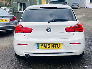 Used 2015 BMW 1 Series Sport White - Interior and Exterior details 8