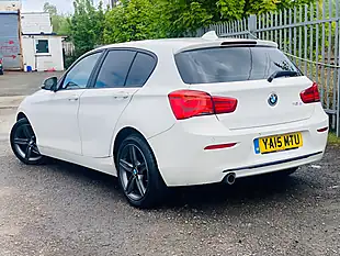 Used 2015 BMW 1 Series Sport White - Interior and Exterior details 9
