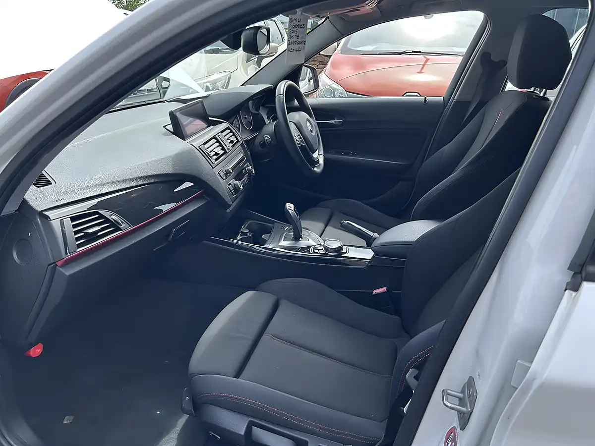 Used 2015 BMW 1 Series Sport White - Interior and Exterior details 16