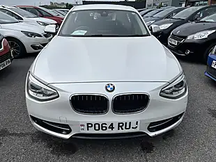 Used 2015 BMW 1 Series Sport White - Interior and Exterior details 2