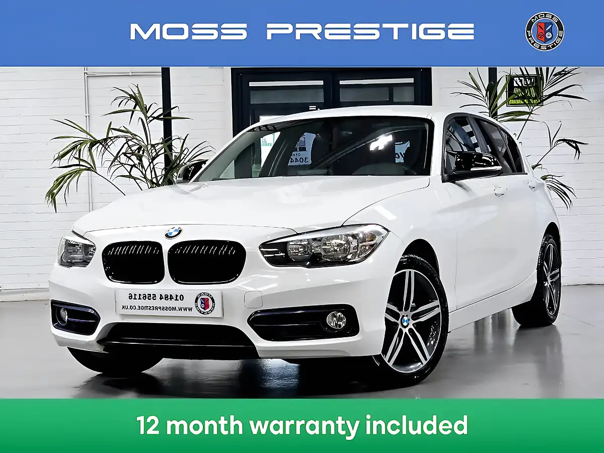 Used 2015 BMW 1 Series Sport White - Interior and Exterior details 3