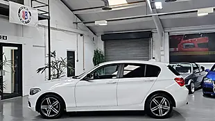 Used 2015 BMW 1 Series Sport White - Interior and Exterior details 6