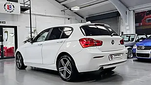 Used 2015 BMW 1 Series Sport White - Interior and Exterior details 9