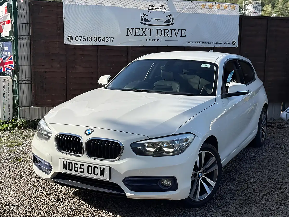 Used 2015 BMW 1 Series Sport White - Interior and Exterior details 2