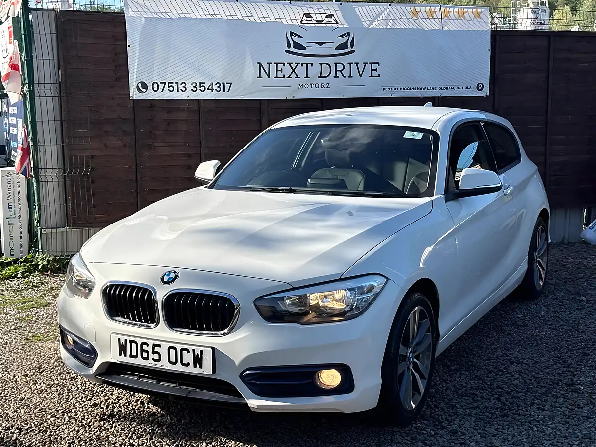Used 2015 BMW 1 Series Sport White - Interior and Exterior details 3