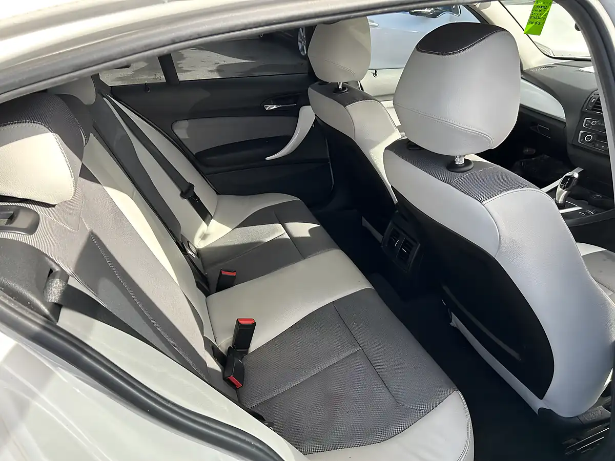 Used 2015 BMW 1 Series White - Interior and Exterior details 11