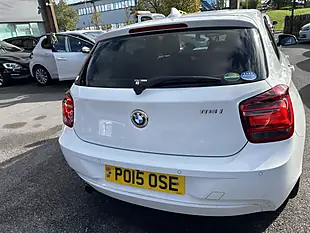 Used 2015 BMW 1 Series White - Interior and Exterior details 6