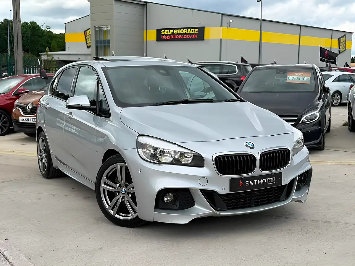 Used 2015 BMW 2 Series Active Tourer M Sport Silver - Front View
