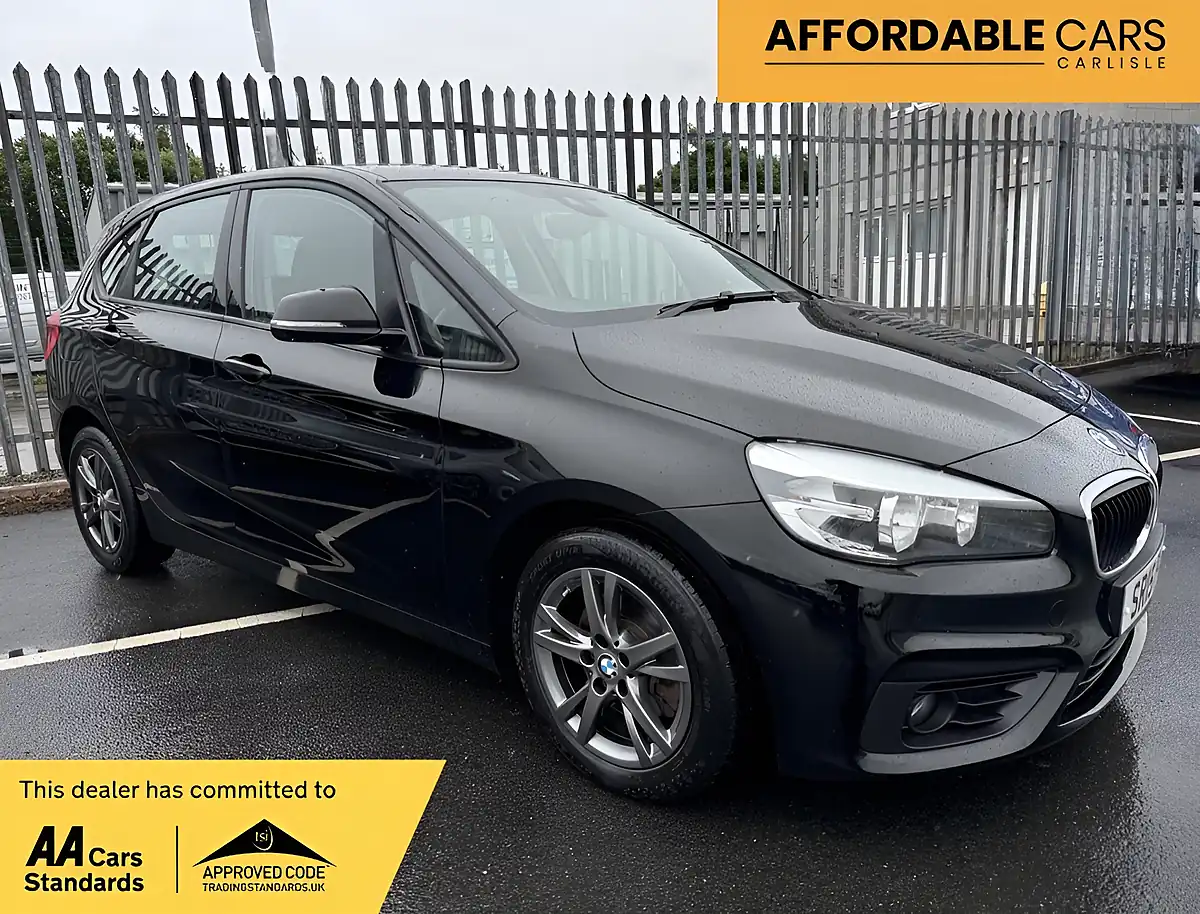 Used 2015 BMW 2 Series Active Tourer Se Black - Front View