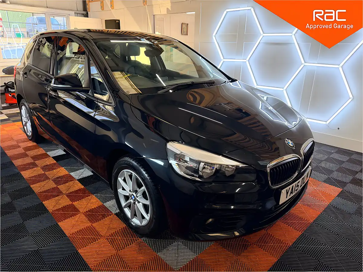 Used 2015 BMW 2 Series Active Tourer Se Black - Front View