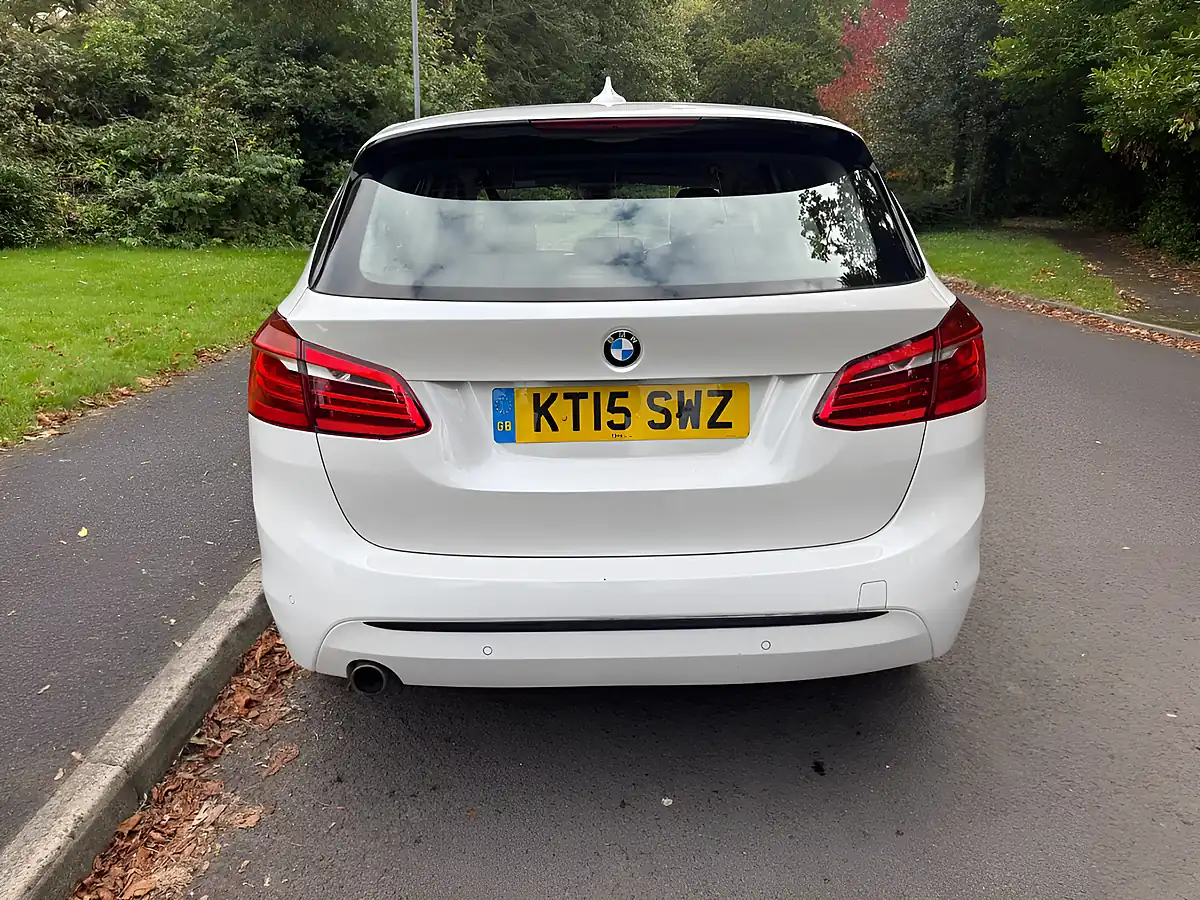 Used 2015 BMW 2 Series Active Tourer Sport White - Interior and Exterior details 4