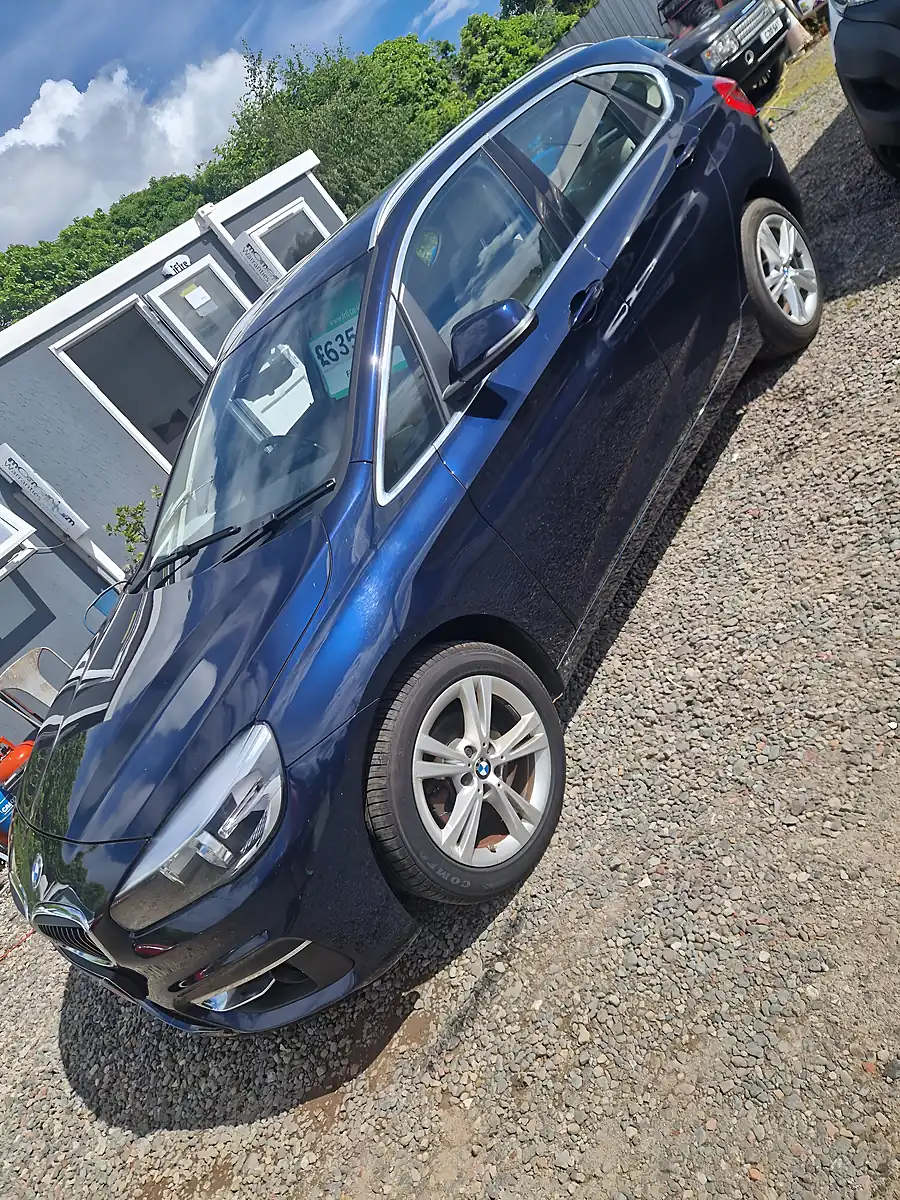 Used 2015 BMW 2 Series Luxury 5dr Step Auto Blue - Interior and Exterior details 5