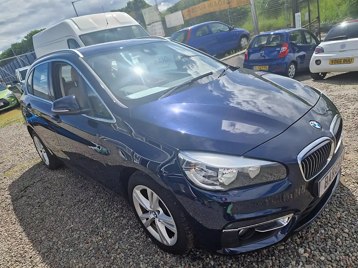 Used 2015 BMW 2 Series Luxury 5dr Step Auto Blue - Interior and Exterior details 6