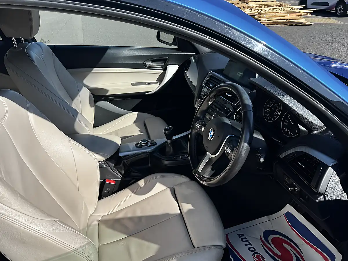 Used 2015 BMW 2 Series M Sport Blue - Interior and Exterior details 12