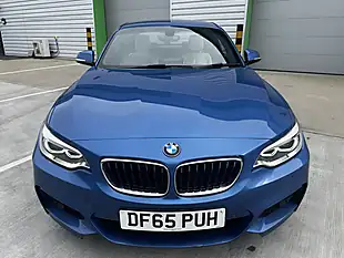 Used 2015 BMW 2 Series M Sport Blue - Interior and Exterior details 3