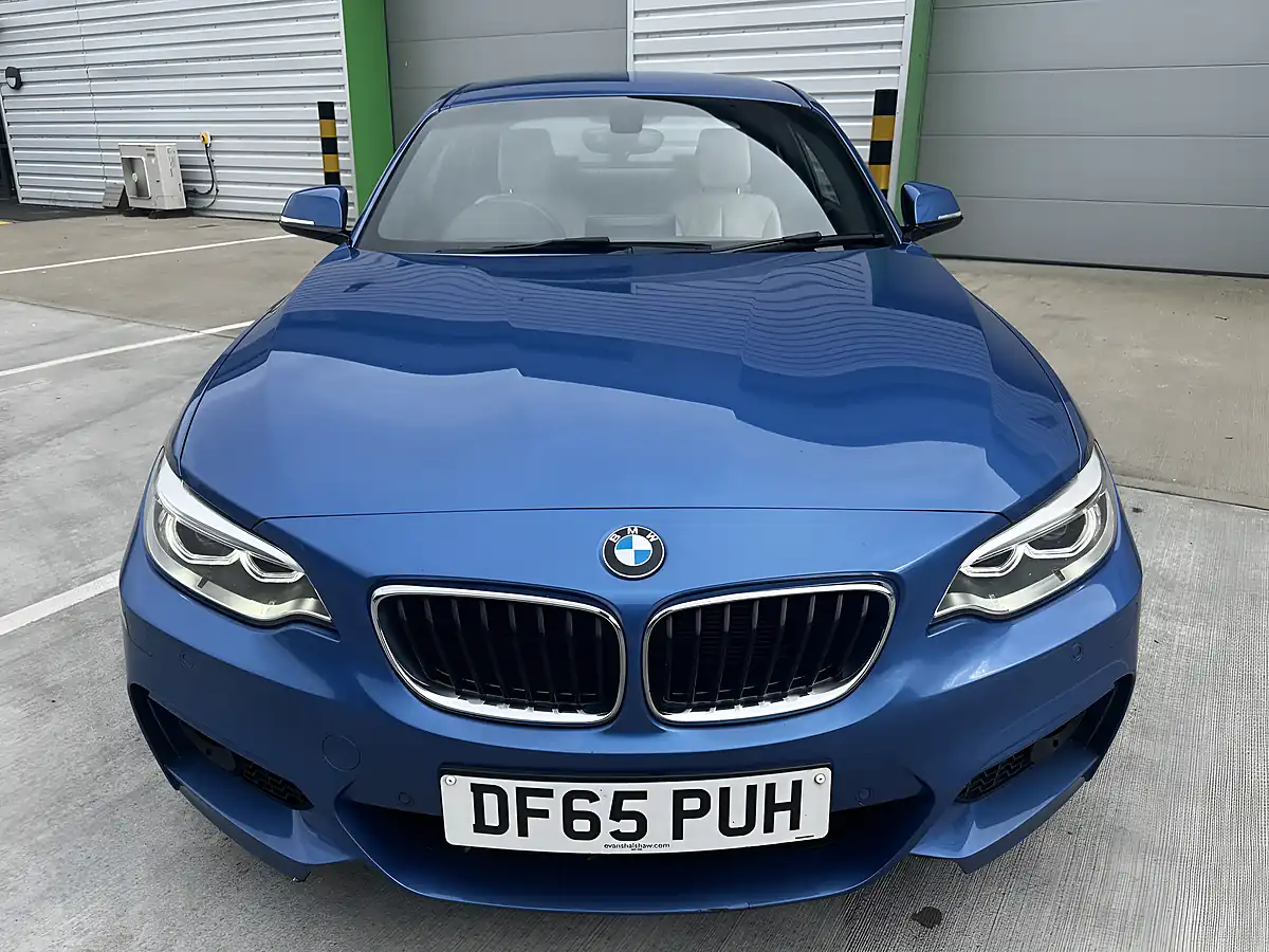 Used 2015 BMW 2 Series M Sport Blue - Interior and Exterior details 3