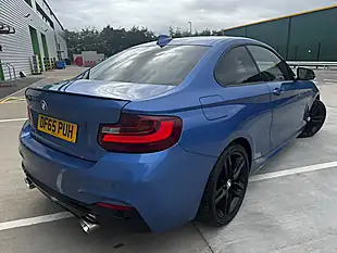 Used 2015 BMW 2 Series M Sport Blue - Interior and Exterior details 5