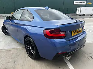 Used 2015 BMW 2 Series M Sport Blue - Interior and Exterior details 7