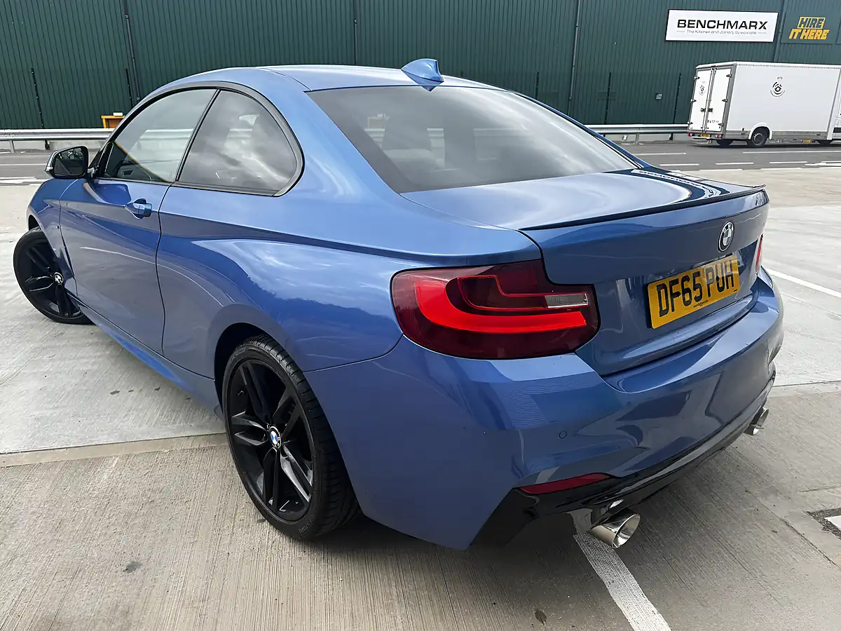 Used 2015 BMW 2 Series M Sport Blue - Interior and Exterior details 7